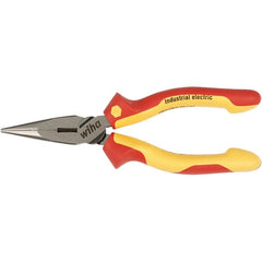 Wiha - Long Nose Pliers Type: Long Nose Head Style: Long Nose; Cutter - USA Tool & Supply