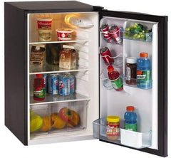 Avanti - Refrigerators Capacity: 4.4 Cu Ft Color: Black - USA Tool & Supply