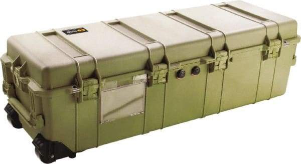 Pelican Products, Inc. - 16-3/32" Wide x 14" High, Long Case - Olive, Polyethylene - USA Tool & Supply
