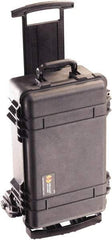 Pelican Products, Inc. - 14-1/2" Wide x 24-1/4" High, Clamshell Hard Case - Black, Polypropylene - USA Tool & Supply