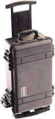 Pelican Products, Inc. - 24-1/4" Wide x 11-3/4" High, Clamshell Hard Case - Black, Polypropylene - USA Tool & Supply