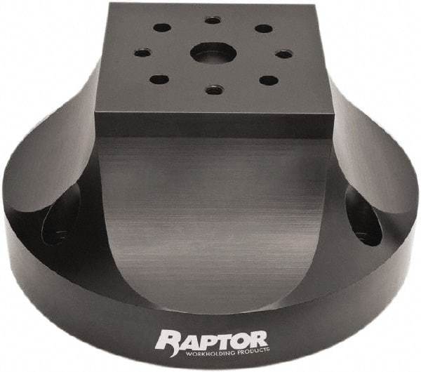 Raptor Workholding - 11.95" Jaw Width, 6" High Riser - For Use with 4 & 5 Axis Workholding Systems - USA Tool & Supply