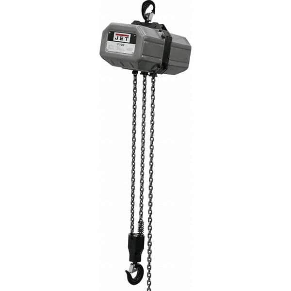 Jet - Electric Hoists Type: Electric Hoist Load Capacity (Ton): 1 - USA Tool & Supply