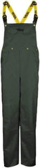 Viking - Size S, Green, Rain, Wind Resistant Bib Overall - No Pockets - USA Tool & Supply