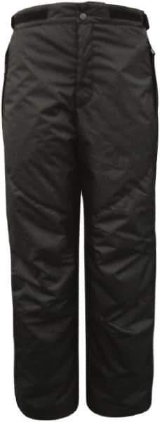 Viking - Size XL, Black, Rain, Wind Resistant Pants - No Pockets - USA Tool & Supply