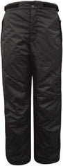Viking - Size S, Black, Rain, Wind Resistant Pants - No Pockets - USA Tool & Supply