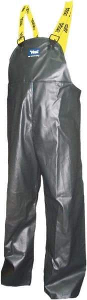 Viking - Size M, Green, Chemical, Rain, Wind Resistant Bib Overall - No Pockets - USA Tool & Supply
