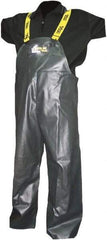 Viking - Size L, Green, Rain, Wind Resistant Bib Overall - No Pockets - USA Tool & Supply