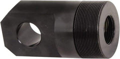 Value Collection - 3/4 Thread, Hydraulic Cylinder Clevis Eye - 1-11/16" Diam, 3.15" OAL - USA Tool & Supply