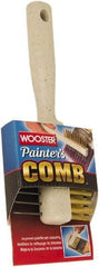 Wooster Brush - 0.88" Wide Brush Comb - Polypropylene - USA Tool & Supply