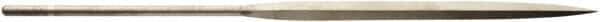 Value Collection - 5-1/2" Needle Precision Swiss Pattern Barrette File - 13/64" Width Diam, Round Handle - USA Tool & Supply