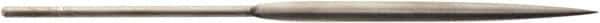 Value Collection - 5-1/2" Needle Precision Swiss Pattern Half Round File - 13/64" Width Diam, Round Handle - USA Tool & Supply