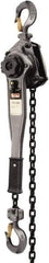 Jet - 3,000 Lb Lifting Capacity, 10' Lift Height, Lever Hoist - Made from Chain, 49 Lb Avg Pull to Lift Rated Load - USA Tool & Supply