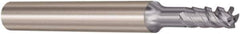 Seco - 3mm, 8mm LOC, 6mm Shank Diam, 57mm OAL, 4 Flute, Solid Carbide Square End Mill - Single End, SIRON-A Finish, Spiral Flute, 48° Helix, Right Hand Cut, Right Hand Flute, Series JS554 - USA Tool & Supply