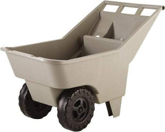 Rubbermaid - 3.25 Cu Ft Capacity Wheelbarrow with Poly Wheel - USA Tool & Supply