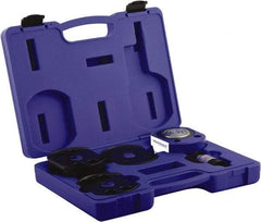 Value Collection - 30 Ton, 0.51" Stroke, 3.31 Cu In Oil Capacity, Portable Hydraulic Flat Body Kit Cylinder - 6.49 Sq In Effective Area, 2.31" Lowered Ht., 2.82" Max Ht., 2.87" Cyl Bore Diam, 2.5" Plunger Rod Diam, 10,000 Max psi - USA Tool & Supply