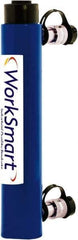 Value Collection - 10 Ton, 10.04" Stroke, 22.41 Cu In Oil Capacity, Portable Hydraulic Double Acting Cylinder - 2.24 Sq In Effective Area, 16.12" Lowered Ht., 26.19" Max Ht., 1.69" Cyl Bore Diam, 1.38" Plunger Rod Diam, 10,000 Max psi - USA Tool & Supply