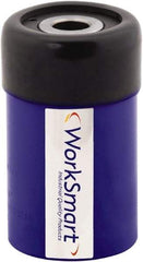 Value Collection - 12 Ton, 1.61" Stroke, 4.7 Cu In Oil Capacity, Portable Hydraulic Hollow Hole Cylinder - 2.91 Sq In Effective Area, 4.74" Lowered Ht., 6.36" Max Ht., 1.92" Cyl Bore Diam, 1.38" Plunger Rod Diam, 10,000 Max psi - USA Tool & Supply
