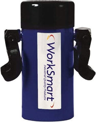 Value Collection - 55 Ton, 6.26" Stroke, 68.73 Cu In Oil Capacity, Portable Hydraulic Single Acting Cylinder - 10.98 Sq In Effective Area, 11.14" Lowered Ht., 17.4" Max Ht., 3.74" Cyl Bore Diam, 3.15" Plunger Rod Diam, 10,000 Max psi - USA Tool & Supply