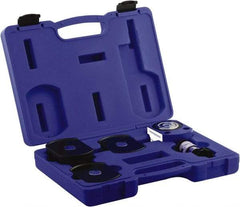 Value Collection - 20 Ton, 0.43" Stroke, 1.88 Cu In Oil Capacity, Portable Hydraulic Flat Body Kit Cylinder - 4.38 Sq In Effective Area, 2.01" Lowered Ht., 2.44" Max Ht., 2.36" Cyl Bore Diam, 2" Plunger Rod Diam, 10,000 Max psi - USA Tool & Supply