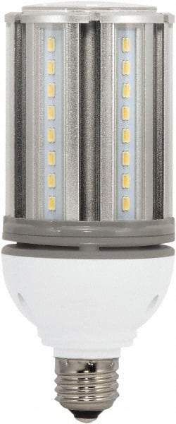 Value Collection - 18 Watt LED Commercial/Industrial Medium Screw Lamp - 5,000°K Color Temp, 2,160 Lumens, 100, 277 Volts, E26, 50,000 hr Avg Life - USA Tool & Supply