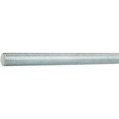 Value Collection - M12x1.75 x 2m Medium Carbon Steel General Purpose Threaded Rod - USA Tool & Supply