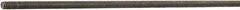 Made in USA - M6x1.0 40" OAL Fully Threaded Stud - Carbon Steel, Oil Finish, Inch & Metric - USA Tool & Supply