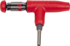 Megapro - 13-in-1 T-Handle Bit Screwdriver - Phillips, Slotted, Torx & Square Tips - USA Tool & Supply