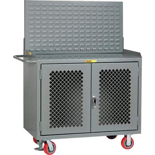Little Giant - 3,600 Lb Capacity Mobile Cabinet - 48" Wide x 64" High - USA Tool & Supply