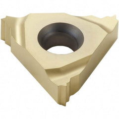 Seco - 16NR Internal Right Hand 10 UNJ Laydown Threading Insert - Grade CP200, Carbide, 3/8" Inscribed Circle - USA Tool & Supply