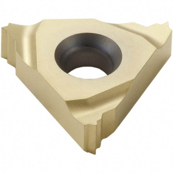 Seco - 16NR Internal Right Hand 8 UNJ Laydown Threading Insert - Grade CP200, Carbide, 3/8" Inscribed Circle - USA Tool & Supply