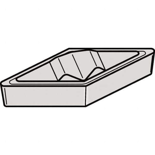 Kennametal - VPGR332, KCP25B Grade Carbide Profiling Insert - TiOCN Finish, 35° Incl Angle, Diamond, 3/16" Thick, 1/32" Corner Radius, 3/8" Inscribed Circle - USA Tool & Supply
