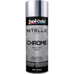 Dupli-Color - Automotive Chrome Instant Enamel Spray - 11 oz Aerosol Can - USA Tool & Supply