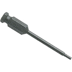 Apex - 7mm Hex Bit - 7/16" Hex Drive, 3-1/2" OAL - USA Tool & Supply