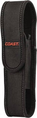 Coast Cutlery - Nylon/Polyester Handheld Flashlight (General Purpose & Industrial) Flashlight Sheath - Black, Compatible with Coast Batteries - USA Tool & Supply