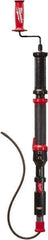 Milwaukee Tool - 1/3" Cable Diam, Bulb Auger, Closet & Drain Auger - Bulb Cable Head Style - USA Tool & Supply