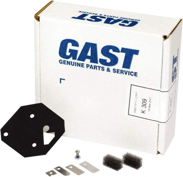 Gast - 8 Piece Air Compressor Repair Kit - For Use with Gast MOA/MAA Models - USA Tool & Supply