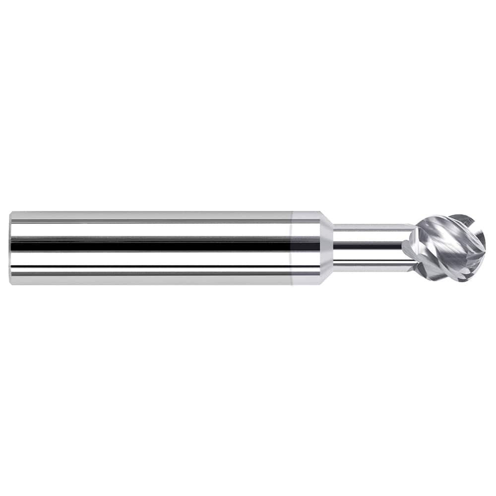 Harvey Tool - 5/32" Diam 270° Wrap Angle 0.133" LOC 4-Flute TiB2 Finish Undercut End Mill - Exact Industrial Supply