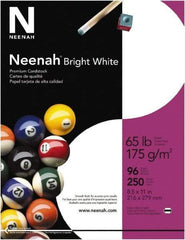 Neenah Paper - 8-1/2" x 11" White Copy Paper - Use with Laser Printers, Inkjet Printers, Copiers - USA Tool & Supply