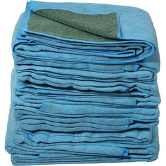 Vestil - 80" Long x 72" Wide Cotton/Polyester Tarp & Dust Cover - Blue - USA Tool & Supply