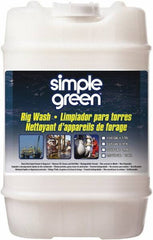 Simple Green - 5 Gal Bucket Cleaner/Degreaser - Liquid, Alkaline, Unscented - USA Tool & Supply