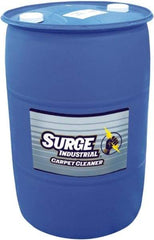 Surge Industrial - 55 Gal Drum Carpet Cleaner - Light Citrus Scent, Use on Carpet & Upholstery - USA Tool & Supply
