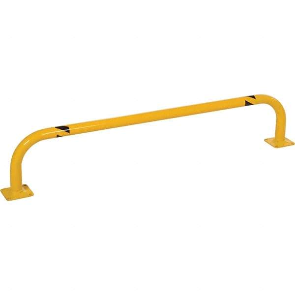 Vestil - 48" Long x 9-3/8" High, Rack Guard - Low Profile - USA Tool & Supply