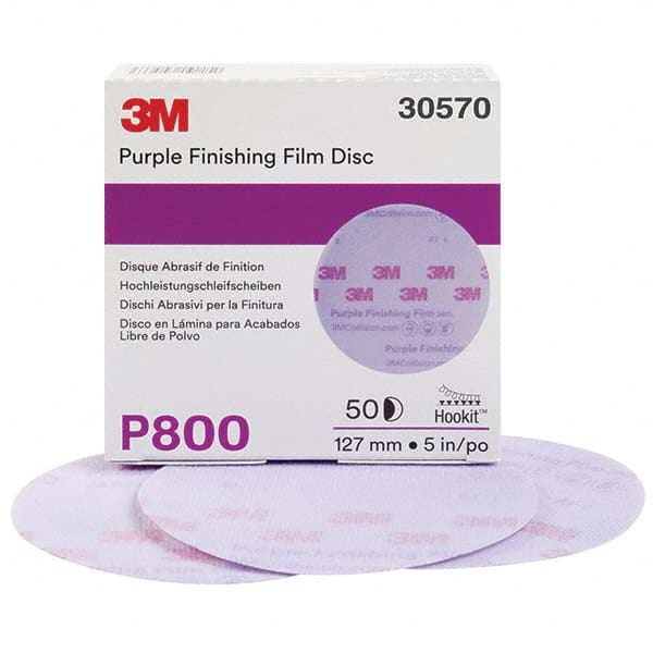 3M - Hook & Loop Discs Abrasive Type: Film Disc Disc Diameter (Inch): 5 - USA Tool & Supply