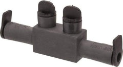 POLARIS nsi - 14 to 2/0 AWG, Class B & C Wire Compatible, Aluminum, Hex Split Bolt Connector - 5.05" OAL, 0.88" Base Width - USA Tool & Supply