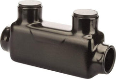 POLARIS nsi - 6 AWG, Class B & C Wire Compatible, Aluminum, Hex Split Bolt Connector - 5.83" OAL, 1.57" Base Width - USA Tool & Supply