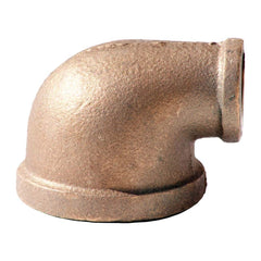 Merit Brass - Brass & Chrome Pipe Fittings Type: Reducing Elbow Fitting Size: 2 x 1 - USA Tool & Supply