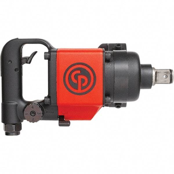 Chicago Pneumatic - 1" Drive, 6,600 RPM, 1,300 Ft/Lb Torque Impact Wrench - D-Handle, 41 CFM, 90 psi, 1/2" NPT Inlet - USA Tool & Supply