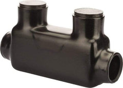 POLARIS nsi - 4 AWG, Class B & C Wire Compatible, Aluminum, Hex Split Bolt Connector - 4.62" OAL, 1.62" Base Width - USA Tool & Supply