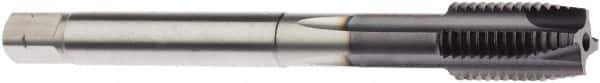 Seco - M30x2.00 Metric, 4 Flute, AlTiN Finish, Powdered Metal Spiral Point Tap - Plug Chamfer, Right Hand Thread, 5.9055" OAL, 1.1024" Thread Length, 22mm Shank Diam, 6HX Class of Fit - Exact Industrial Supply